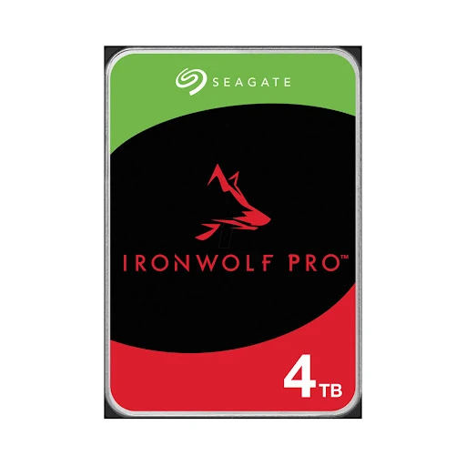 Ổ cứng gắn trong SEAGATE HDD IronWolf Pro 4TB, 7200 RPM, Cache 256MB (ST4000NE001)