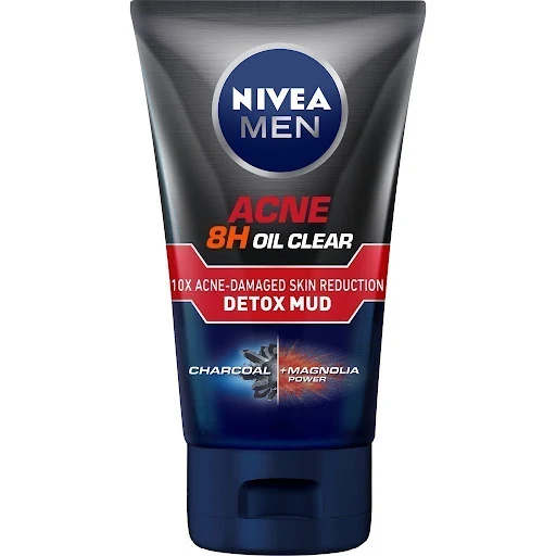 Sữa Rửa Mặt NIVEA MEN Acne Oil Clear Bùn Khoáng Ngừa Mụn | Sạch Sâu (100 g)