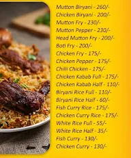 Nakshatra Biriyani menu 1