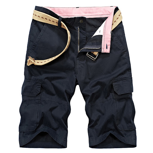 Title 1, Thin Mens Casual Five-point Pants Plus Size Lo...