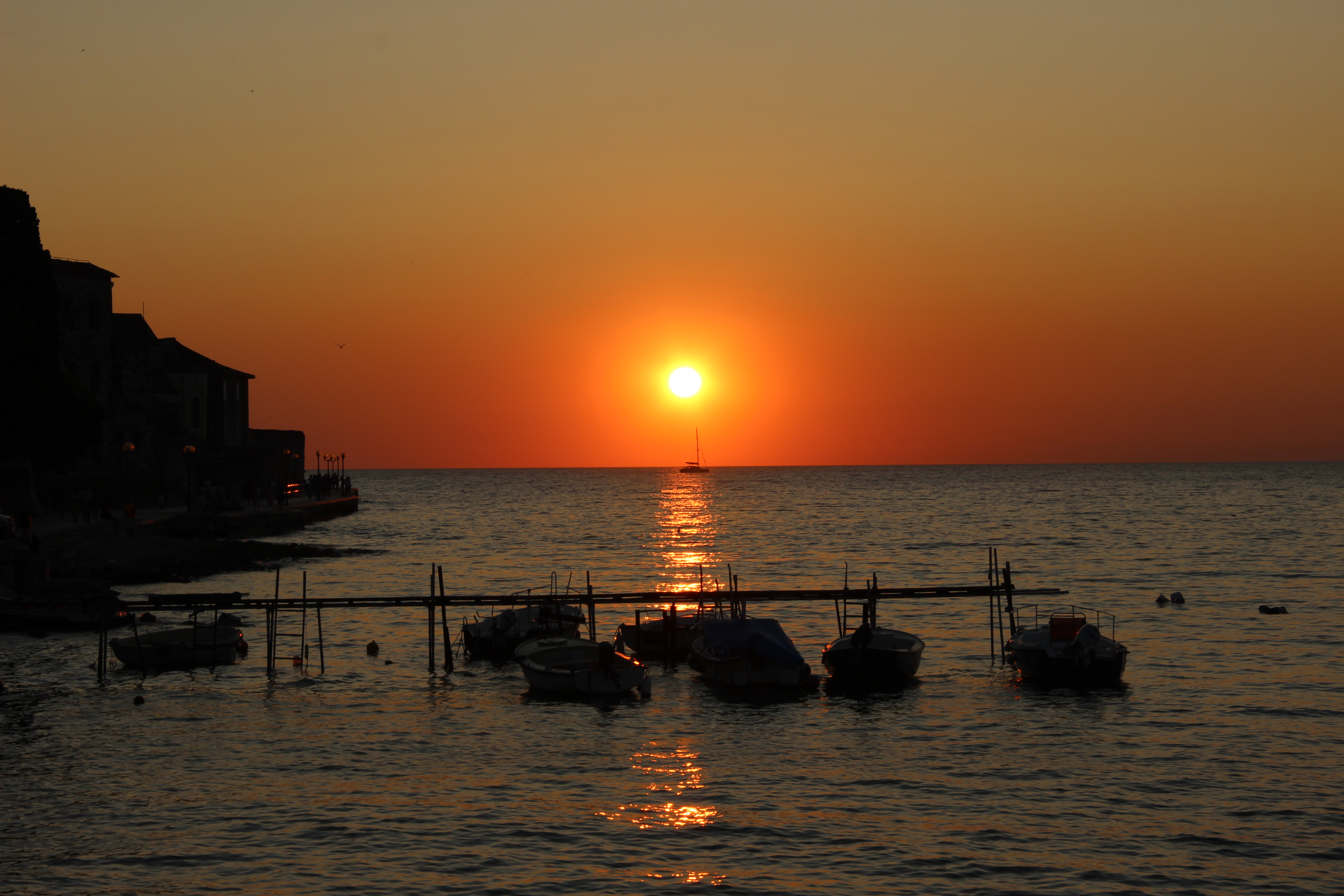 Passeggiata al tramonto di Tabita