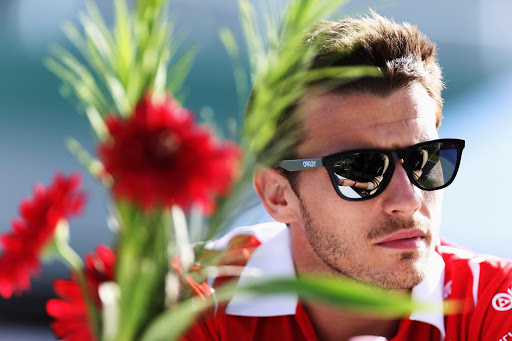 FILE: F1 Driver Jules Bianchi Dies From Crash Injuries MELBOURNE, AUSTRALIA - MARCH 13: Jules Bianchi of France and Marussia is interviewed in the paddock during previews to the Australian Formula One Grand Prix at Albert Park on March 13, 2014 in Melbourne, Australia. (Photo by Mark Thompson/Getty Images)