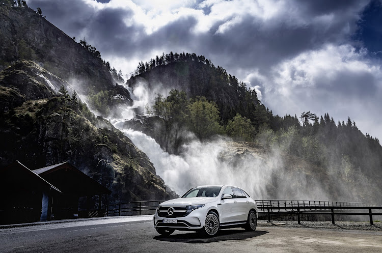 The Mercedes EQC will be one of a number of luxury electric cars to be launched in SA this year.