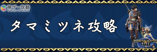 モンハンライズ_タマミツネ_バナー