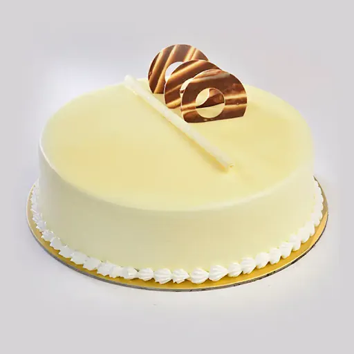 White Chocolate Truffle Cake