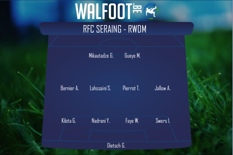 Composition RFC Seraing | RFC Seraing - RWDM (21/03/2021)