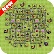 Town Hall 9 Farming Base Layout  Icon