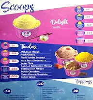 Baskin Robbins menu 5