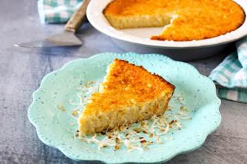 Impossible Coconut Custard Pie