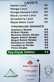 Tea House menu 3