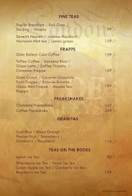 Olde Baileys Cafe menu 1