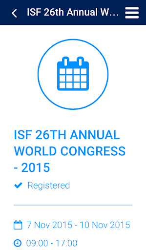 免費下載商業APP|ISF Annual World Congress 2014 app開箱文|APP開箱王
