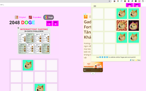 2048 Doge - ブロックされていない＆無料です