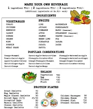 Happie Hippies menu 2