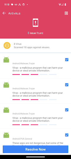 Screenshot Trustlook Antivirus Security
