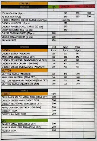 Delhi Zaika menu 1