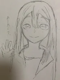 リクエストの奏ちゃんを自分の絵柄で描きました！