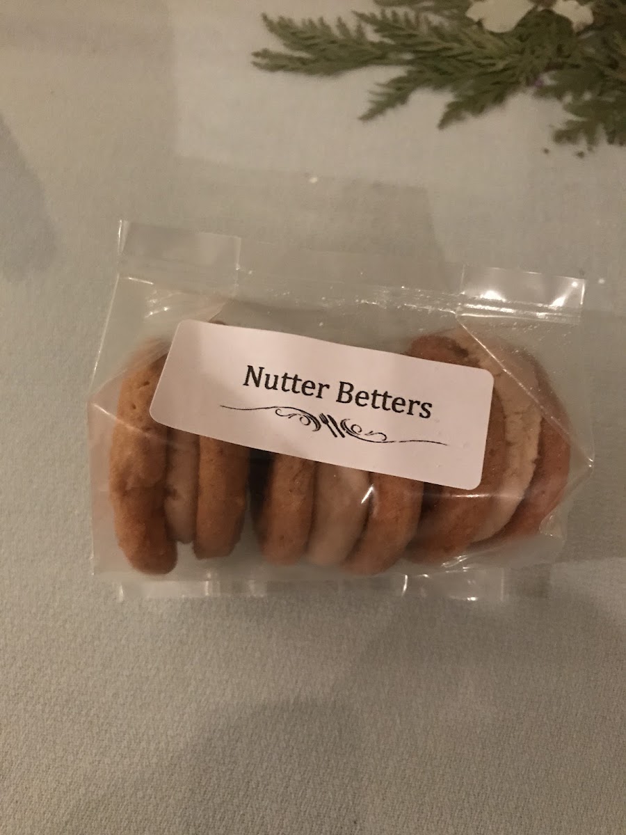 This is the closest thing you will get to a nutter butter cookie but they are nutter better for gluten free people!