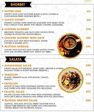 Marhaba menu 1