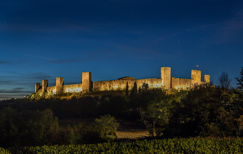 Monteriggioni by night di davide_giovanni_volpi