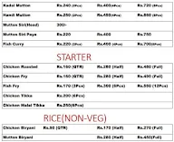 Muhammadi Food House menu 2