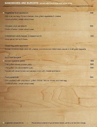 My Place - MSR Hotel and Spa menu 3