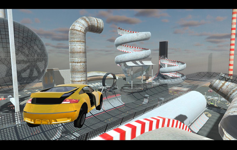 Скриншот Tricks Simulator Racing HD