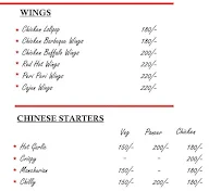 Ruchi Food Hub menu 2