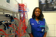 Nthabiseng Byrnes is the first female assembly production manager at BMW's Rosslyn plant in Pretoria. / KABELO MOKOENA