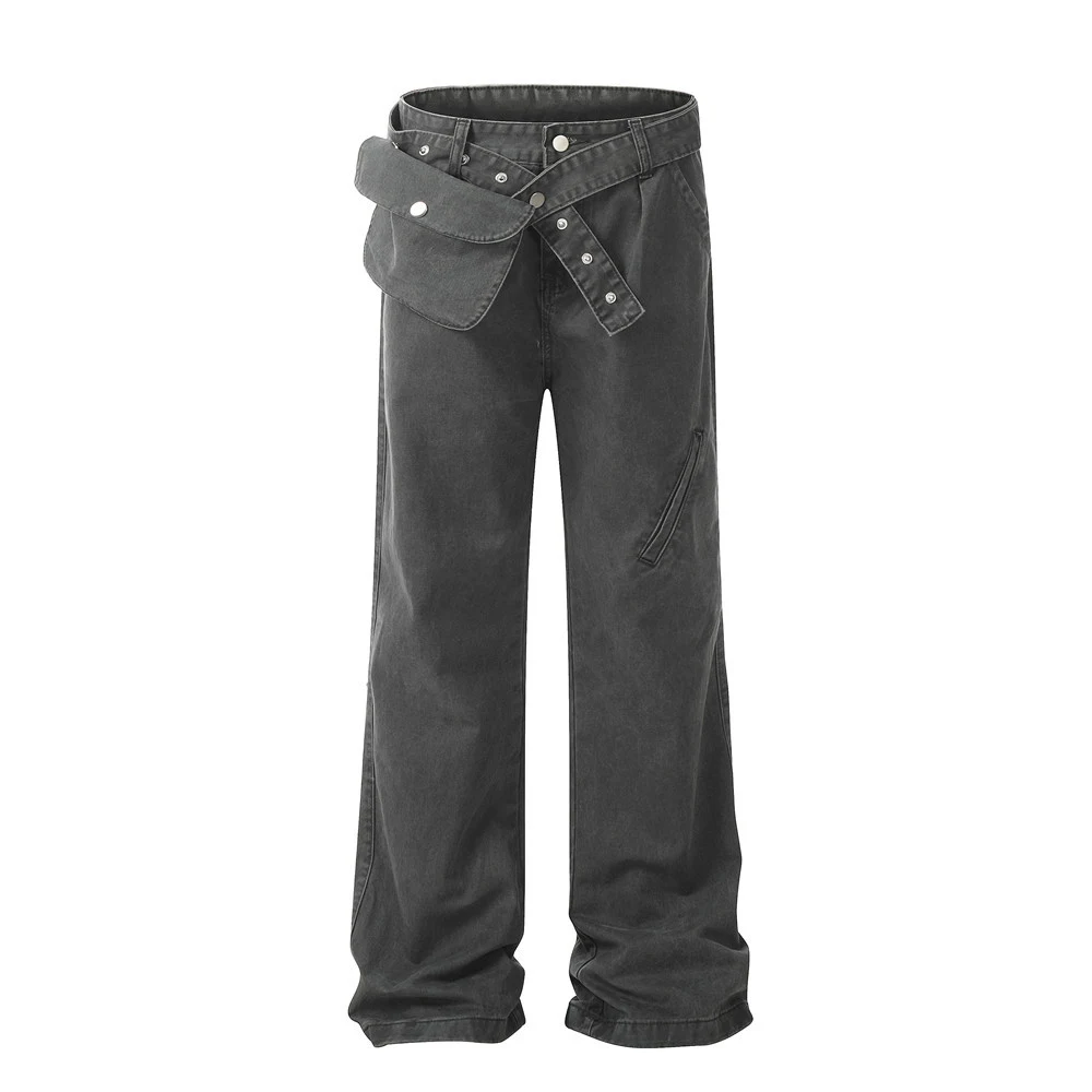 Title 3, Calças Jeans Soltas Masculinas Táticas Outdoor ...