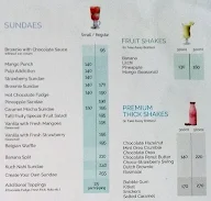 Giani's Ice Cream menu 3