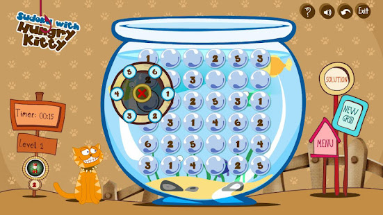 Sudoku With Hungry Kitty(圖4)-速報App