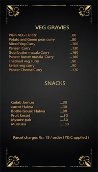 Homely South Delight menu 7