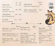 Just Bengal menu 6