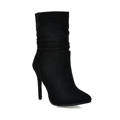 Title 2, Sexy Stiletto Plus Size Low-Top Womens Boots e...