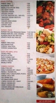 Hotel President menu 3