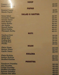 Hotel Anand Vihar menu 1