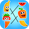 Funny Food Kids Learning Games icon
