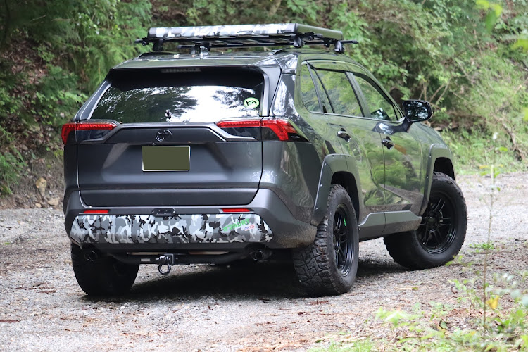 RAV4のTOYOオープンカントリーR/T・グレメタ・夏が好き・GIGEARヒッチ・カブトムシとクワガタに関するカスタム事例の投稿画像1枚目