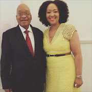 Tobeka Madida Zuma and Jacob Zuma