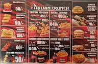 Italian Crunch menu 1