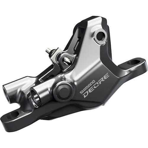 Shimano Deore BR-M6100 Disc Brake Caliper - Front or Rear, Hydraulic, Resin Pads