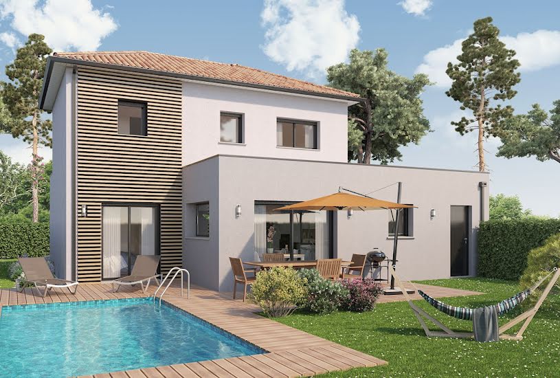  Vente Terrain + Maison - Terrain : 500m² - Maison : 107m² à Seyresse (40180) 