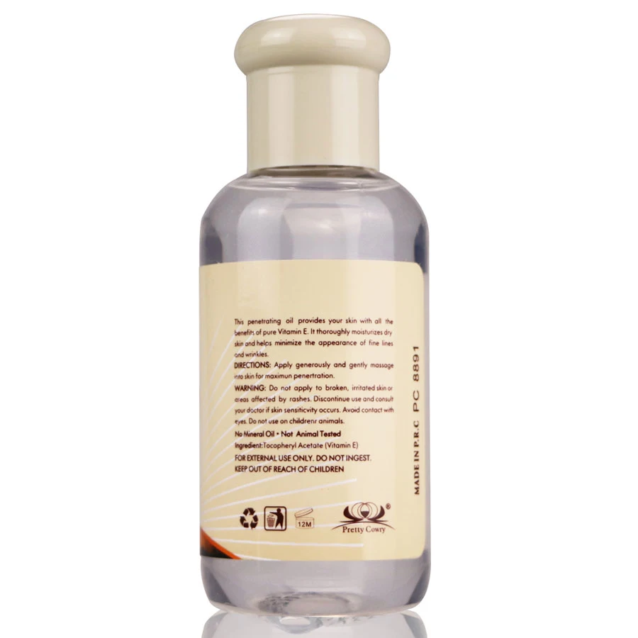 Doğal E Vitamini Bitkisel Yağı Nemlendirici ve Sıkılaştırıcı Cilt Bakımı Genç ve Canlı Bir Cilt İçin Doğal Çözüm Kırışıklıklara Karşı Etkili