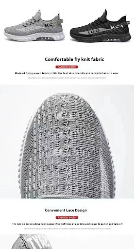 Title 1, Mens Summer Lightweight Soft Sole Running Shoe...