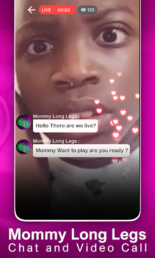 Screenshot Mommy Long Legs Video Call