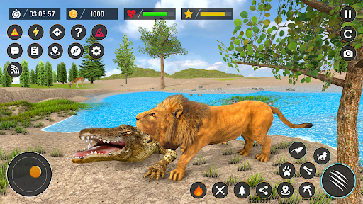 Screenshot Wild Animal Hunting Lion Games