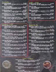 Roma menu 2