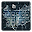 Broken 3D Glass Rain Keyboard Theme Download on Windows