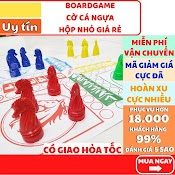 Bộ Cờ Cá Ngựa Bằng Nhựa ✓Vui Nhộn